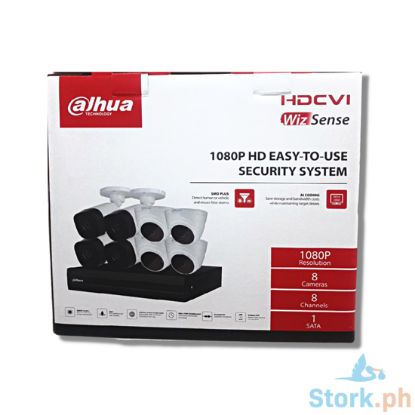 Picture of Dahua DH-KIT-CVI2MP4B4T-I (Full Color Kit)