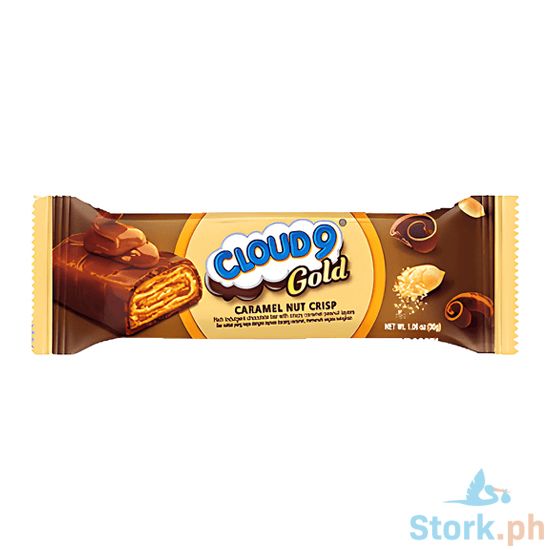 Picture of Cloud 9 Gold Caramel Nut Crisp 30g