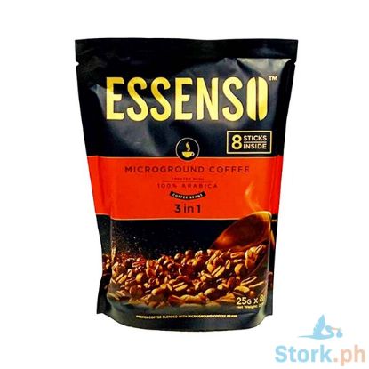 Picture of Essenso 100% Arabica with Microground Coffee 3-in-1 Smooth And Aromatic (8 Sticks x 25g) 200g