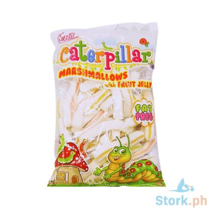 Picture of Mello Caterpiller Marshmallows with Fruit Jelly 135g