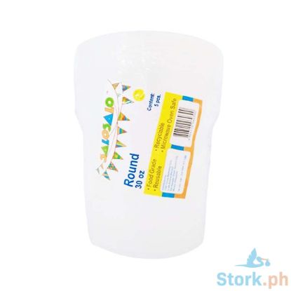 Picture of Salo Salo Plastic Container Round 30oz 5 Pieces