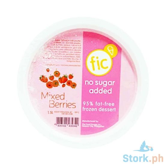 Picture of FIC Fruits in Ice Cream Mixed Berries No Sugar Added 1.5L