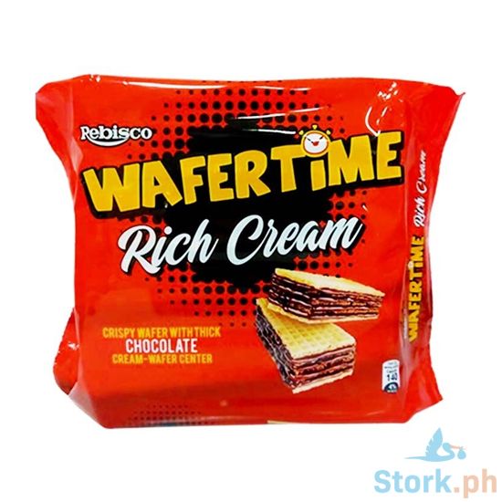 Picture of Rebisco Wafer Time Rich Cream Chocolate (10 Packs x 27g) 270g