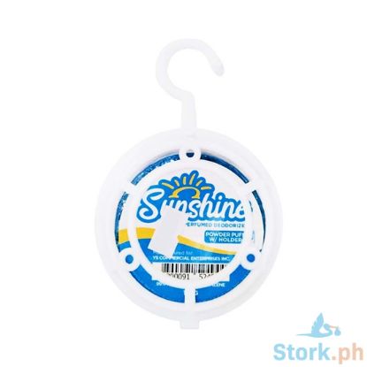 Picture of Sunshine Perfumed Deodorizer Powder Puff with Holder 100g