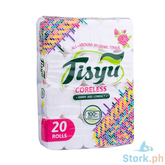 Picture of Tisyu Coreless Handy and Compact 20 Rolls