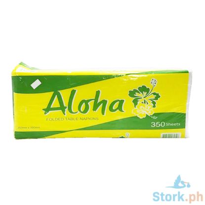 Picture of Aloha Folded Table Napkins 350 Sheets