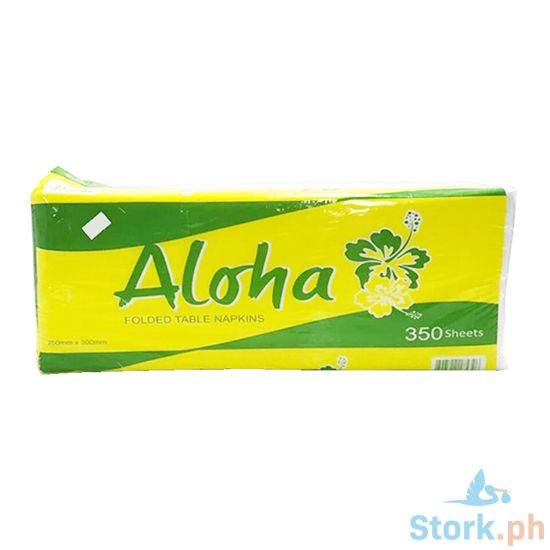 Picture of Aloha Folded Table Napkins 350 Sheets