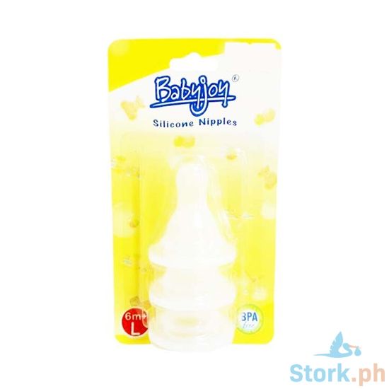 Picture of BabyJoy Silicone Nipples Large 6m+