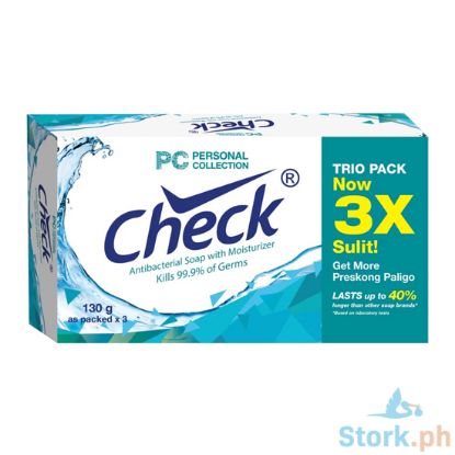 Picture of Check Anti-Bacterial Soap with Moisturizer 130g