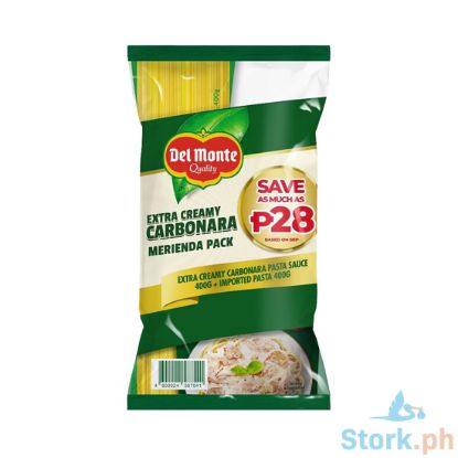 Picture of Del Monte Extra Creamy Carbonara Merienda Pack 400g