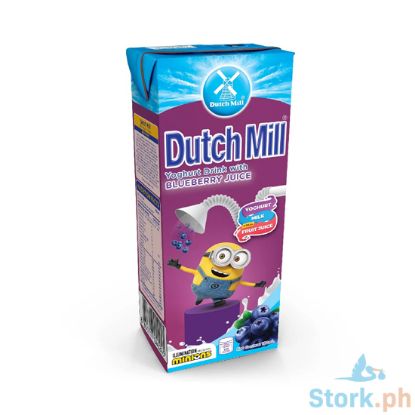 Picture of Dutch Mill Yoghurt Drink with Blueberry Juice 180ml