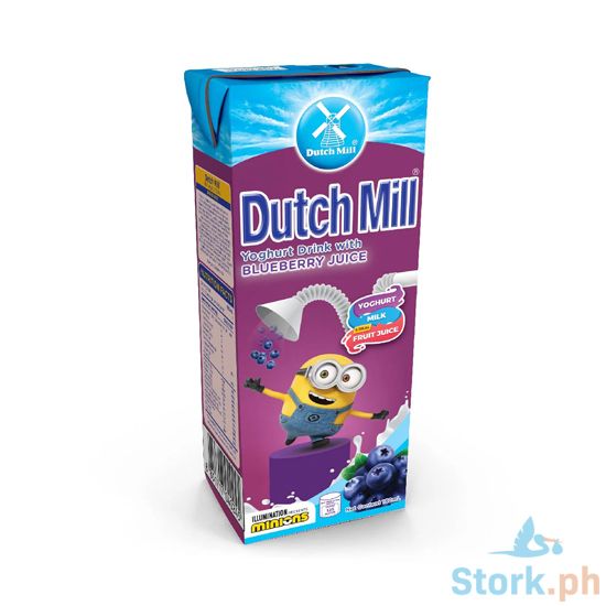 Picture of Dutch Mill Yoghurt Drink with Blueberry Juice 180ml