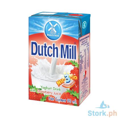 Picture of Dutch Mill Yoghurt Drink with Strawberry Juice 90ml