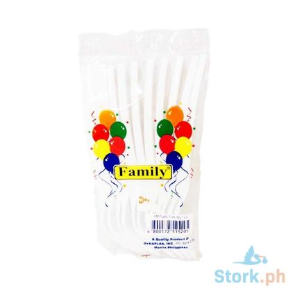 Picture of Family Plastic Fork Big 12 Pieces