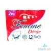 Picture of Femme Décor 2-Ply 12 Rolls 150 Pulls 300 Sheets Bathroom Tissue
