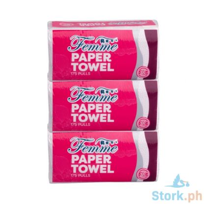Picture of Femme Paper Towel (3 Packs x 175 Pulls)