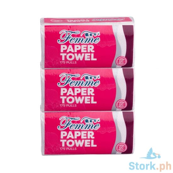 Picture of Femme Paper Towel (3 Packs x 175 Pulls)