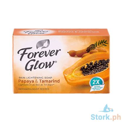 Picture of Forever Glow Skin Lightening Soap Papaya & Tamarind 125g