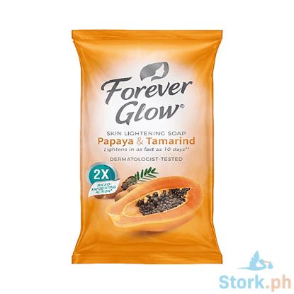 Picture of Forever Glow Skin Lightening Soap Papaya & Tamarind 55g