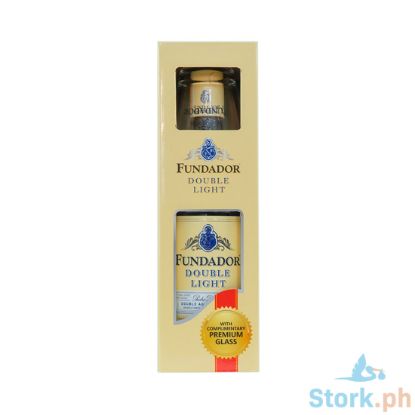 Picture of Fundador Double Light 1L + Rock Glass