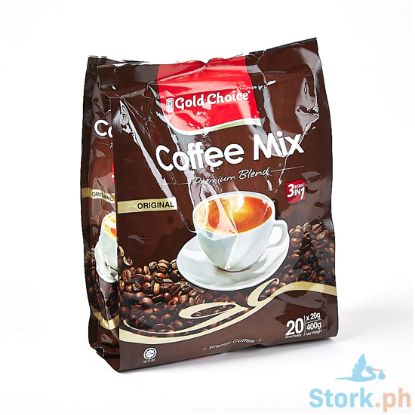 Picture of Gold Choice Instant 3-in-1 Coffee Mix Premium Blend Original 400g