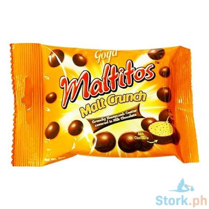 Picture of Goya Maltitos Malt Crunch Milk Chocolate 30g