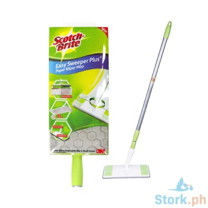 Picture of Scotch-Brite Easy Sweeper Plus Paper-Wiper Mop 1 Set