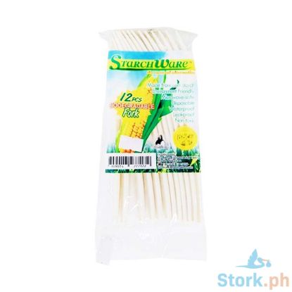 Picture of StarchWare Biodegradable Fork 12 Pieces