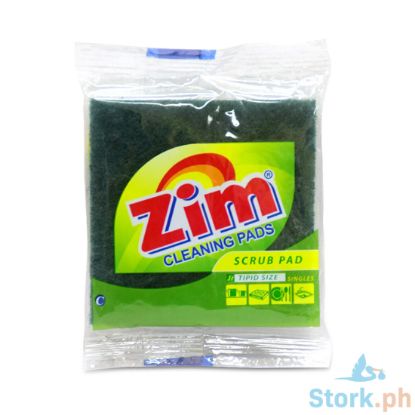 Picture of Zim Cleaning Pads Scrub Sponge Jr. Tipid Size Singles